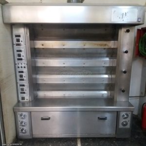 Πωλείται φούρνος ηλεκτρικός 8 τελάρων, ιδανικός για αρτοποιία, ζαχαροπλαστική και άλλες χρήσεις.