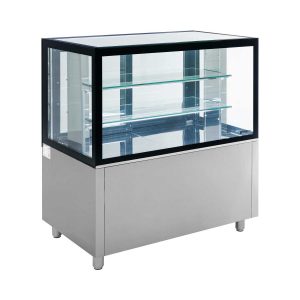 Βιτρίνα θερμαινόμενη LUX INOX 108εκ. Ζαχαροπλαστείου – Αρτοποιείου