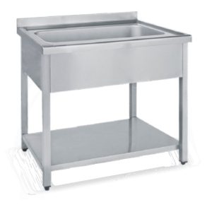 Λάντζα ανοιχτή 120×70 με 1 γούρνα 96x51x35