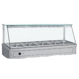 Μπαιν Μαρί για 5xGN 1/1 με βιτρίνα