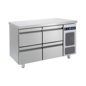 Ψυγείο πάγκος συντήρηση COMPACT 124×70 με 4 συρτάρια