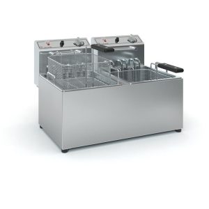 Φριτέζα Ηλεκτρική Διπλή 5 – 7 L    Φ1003/380