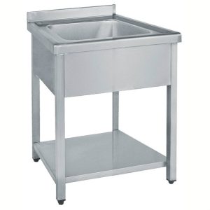 Λάντζα ανοιχτή 70×70 με 1 γούρνα 40x40x25