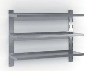Ραφιέρα επιτοίχια με 3 ράφια 140X35X85 εκ