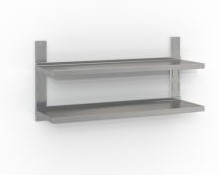 Ραφιέρα επιτοίχια με 2 ράφια 110X35X53 εκ