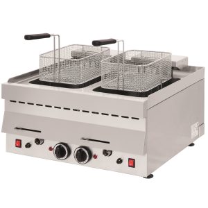 Φριτέζα ηλεκτρική 10Lt + 10Lt διπλή