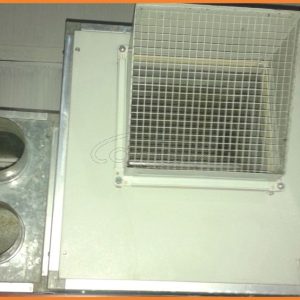 Απορροφητήρας, Μοτέρ μποξ εξαερισμού Διπλής αναρρόφησης , 380 Volt. Διαστάσεις 60χ60.